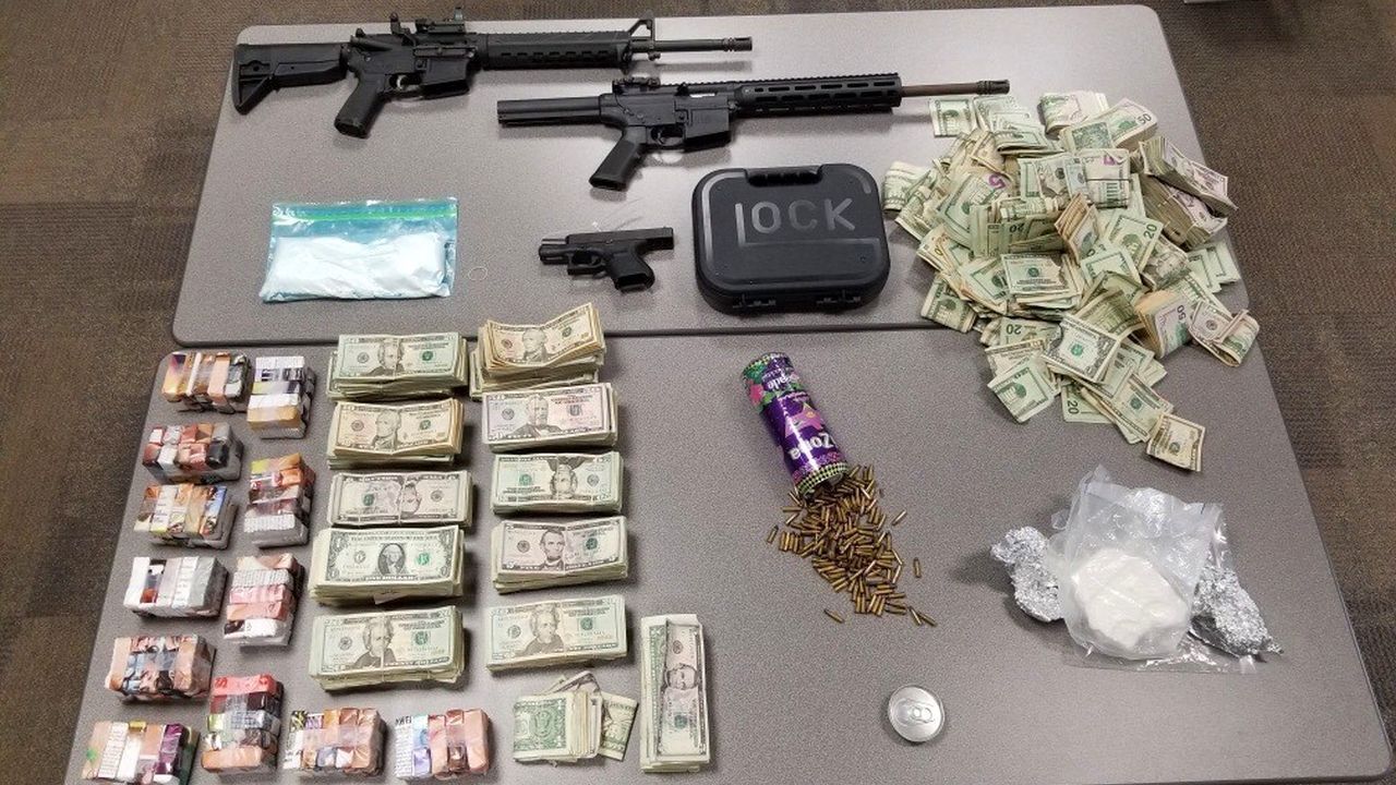 Items seized in Berks County drug trafficking investigation